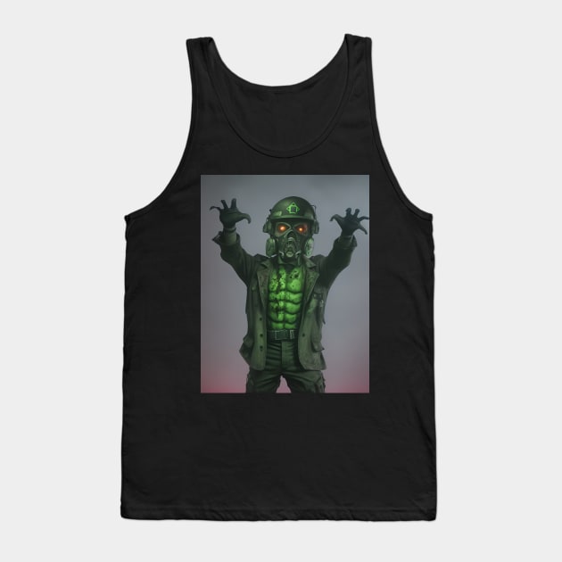 Zombie soldier Tank Top by Glenbobagins